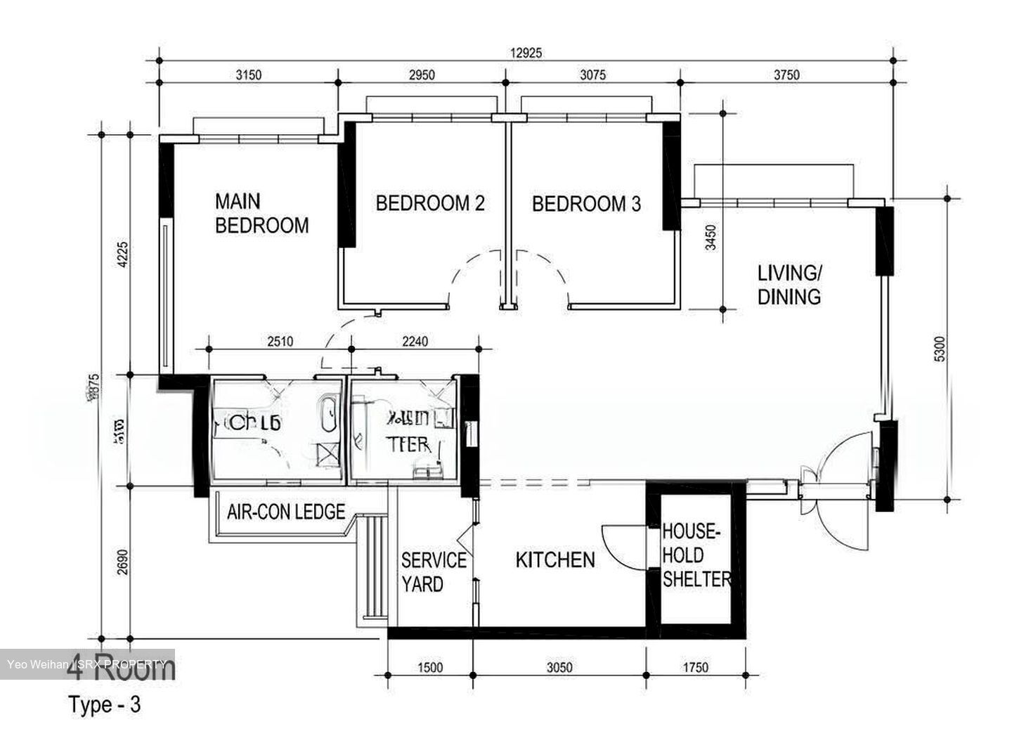 Blk 464A West Plains @ Bukit Batok (Bukit Batok), HDB 4 Rooms #606738061